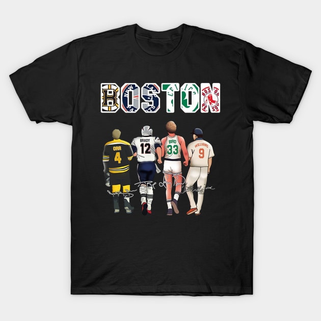 Boston T-Shirt by Pocong gancet 